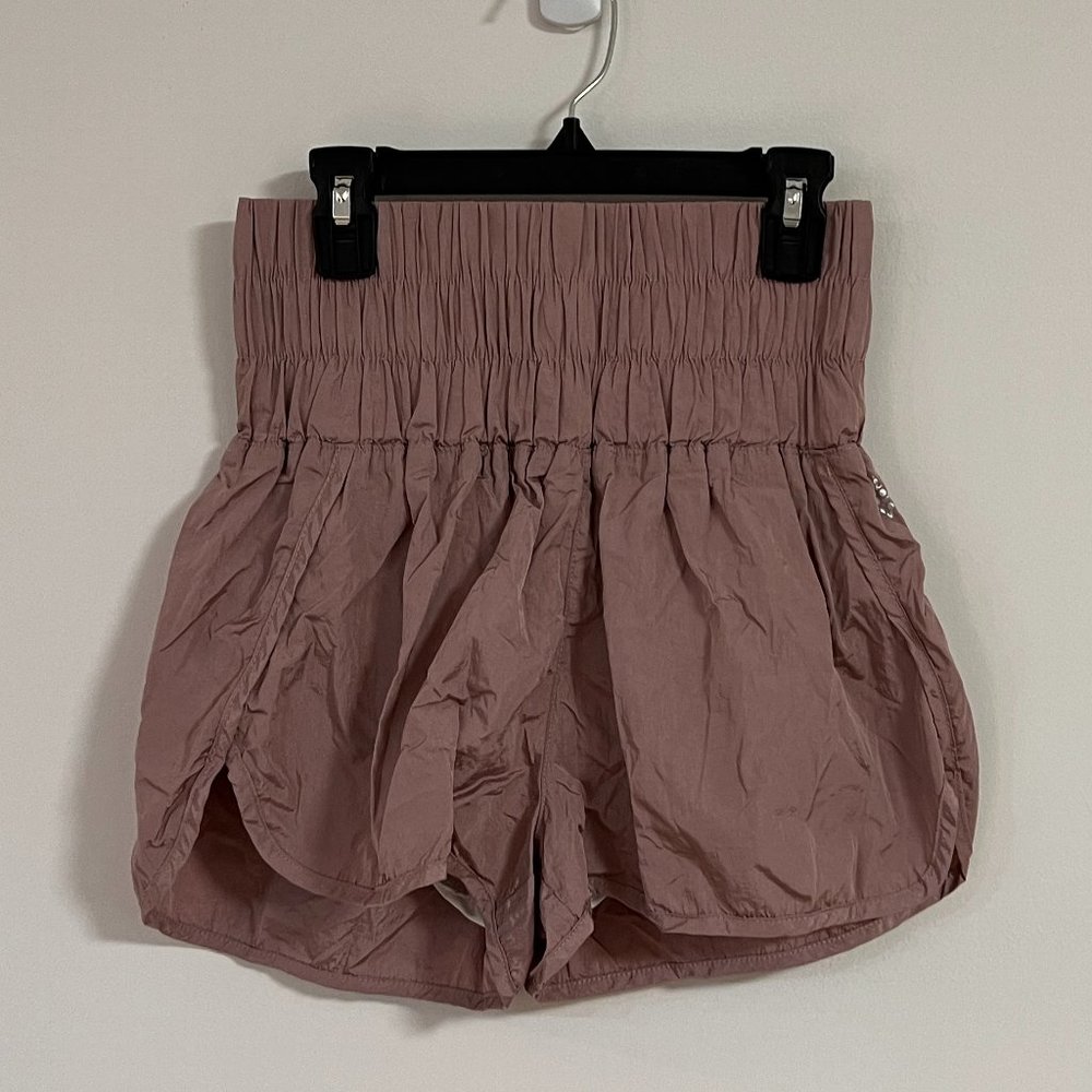 Pink Free People Gym Shorts (Small)